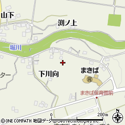 福島県西白河郡西郷村小田倉下川向周辺の地図