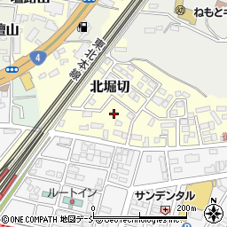 福島県白河市北堀切27周辺の地図