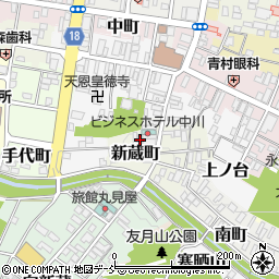 福島県白河市新蔵町5周辺の地図