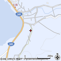 石川県志賀町（羽咋郡）富来七海（チ）周辺の地図