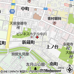 福島県白河市新蔵町9周辺の地図