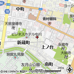 福島県白河市新蔵町16周辺の地図