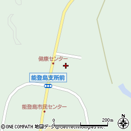 七尾市役所　コミュニティセンター能登島地区コミュニティセンター周辺の地図
