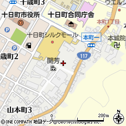 新潟県十日町市山本町5丁目周辺の地図