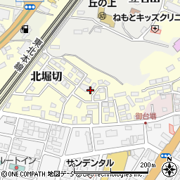 福島県白河市北堀切145-10周辺の地図