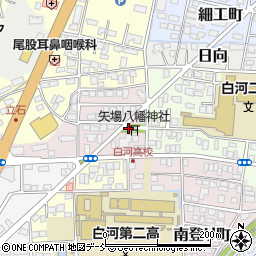 第一区自治会館周辺の地図