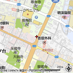 下山田・魚店周辺の地図