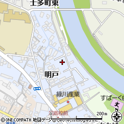 福島県白河市明戸51-6周辺の地図