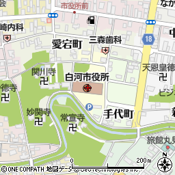福島県白河市八幡小路7周辺の地図