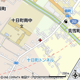 新潟県十日町市北新田135周辺の地図