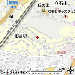 福島県白河市北堀切136周辺の地図