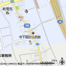 新潟県上越市寺136-4周辺の地図