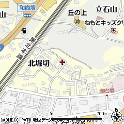 福島県白河市北堀切122周辺の地図