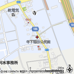 新潟県上越市寺83周辺の地図