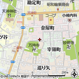 福島県白河市金屋町62-2周辺の地図