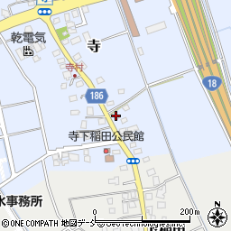 新潟県上越市寺136周辺の地図