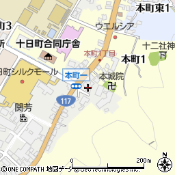 株式会社山田屋商店　本社給油所周辺の地図