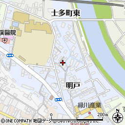 福島県白河市明戸51-3周辺の地図