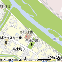 新潟県上越市高土町3丁目4周辺の地図