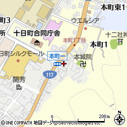 ａｐｏｌｌｏｓｔａｔｉｏｎ十日町ＳＳ周辺の地図