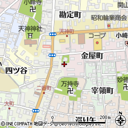 福島県白河市金屋町8周辺の地図