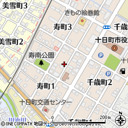 新潟県十日町市寿町2丁目2周辺の地図