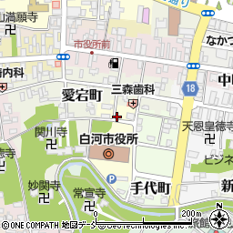 〒961-0941 福島県白河市八幡小路の地図