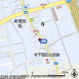 新潟県上越市寺90周辺の地図