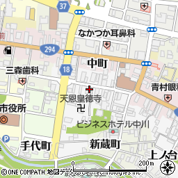 〒961-0936 福島県白河市大工町の地図