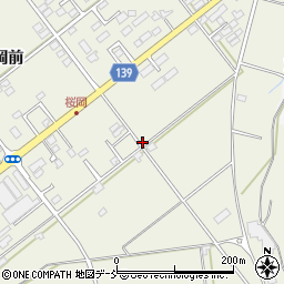福島県白河市大観音前周辺の地図