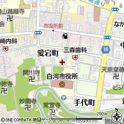 福島県白河市八幡小路2周辺の地図