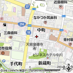 田代クリーニング店周辺の地図