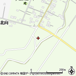 福島県白河市本沼日向前周辺の地図