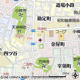 福島県白河市金屋町55周辺の地図