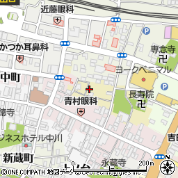 福島県白河市本町北裏18周辺の地図