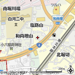 福島県白河市和尚壇山3-2周辺の地図