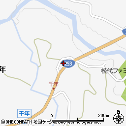 新潟県十日町市千年72-2周辺の地図
