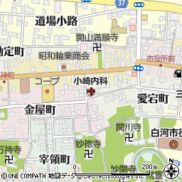 小崎内科医院周辺の地図