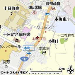 新潟日報　ＮＩＣ十日町西部周辺の地図