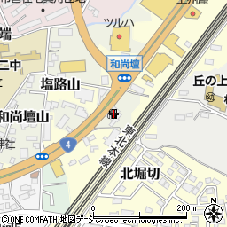 福島県白河市和尚壇山2-21周辺の地図
