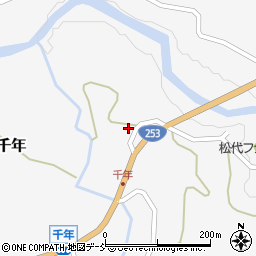 新潟県十日町市千年46周辺の地図