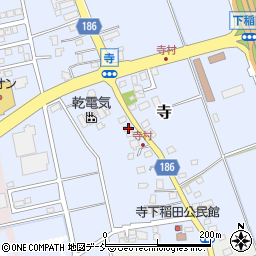 新潟県上越市寺95周辺の地図