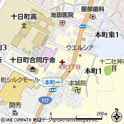 新潟県十日町市本町１丁目上周辺の地図