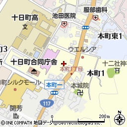 新潟県十日町市本町（１丁目上）周辺の地図
