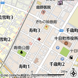 新潟県十日町市寿町3丁目2周辺の地図