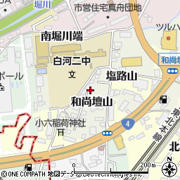 福島県白河市和尚壇山4-26周辺の地図