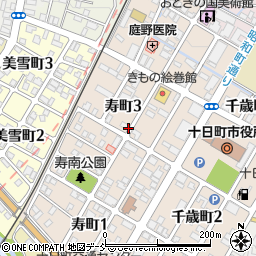 新潟県十日町市寿町周辺の地図