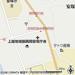 上越市安塚区総合事務所周辺の地図