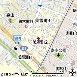 新潟県十日町市美雪町周辺の地図