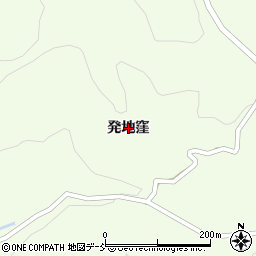 福島県古殿町（石川郡）山上（発地窪）周辺の地図